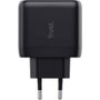Trust Maxo 65W Universal con USB-C y cable de 2m, Negro